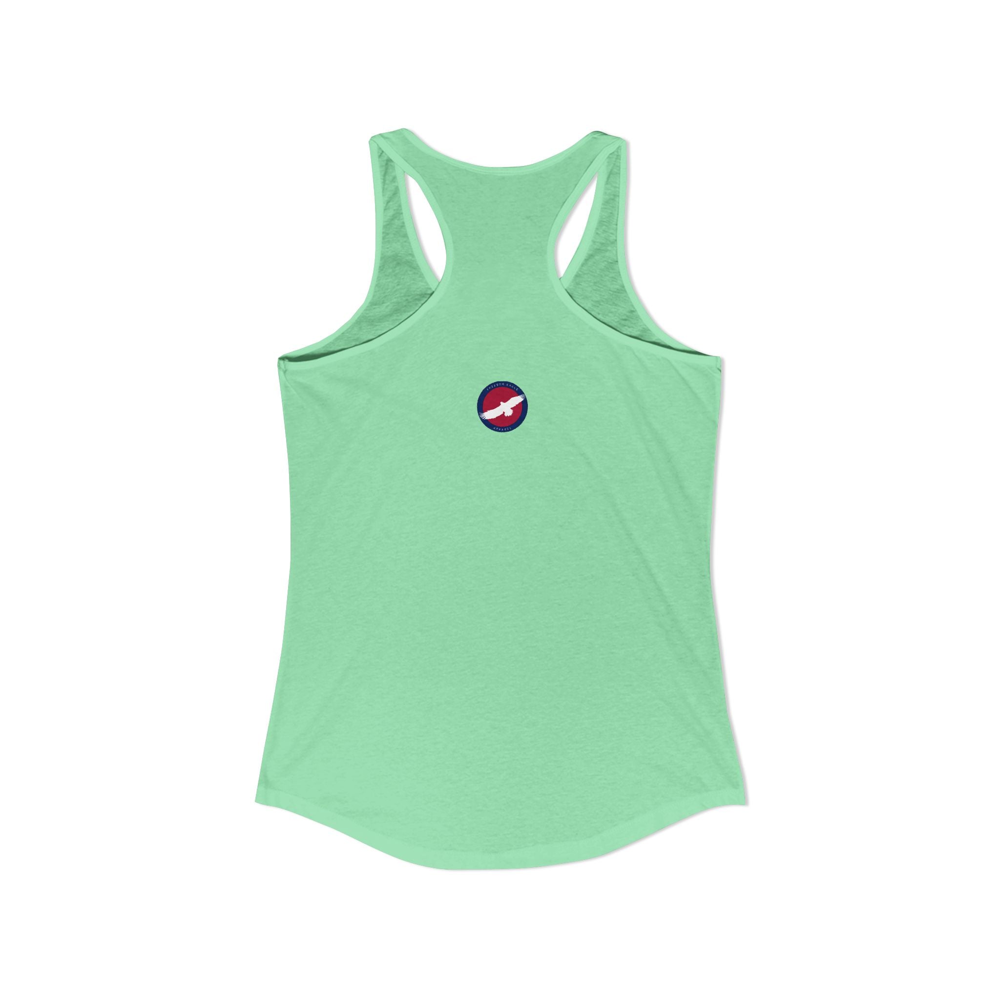 Women's Ideal Racerback Tank -  "Keep Your Pronouns Out Of Our Schools" Political Statement
