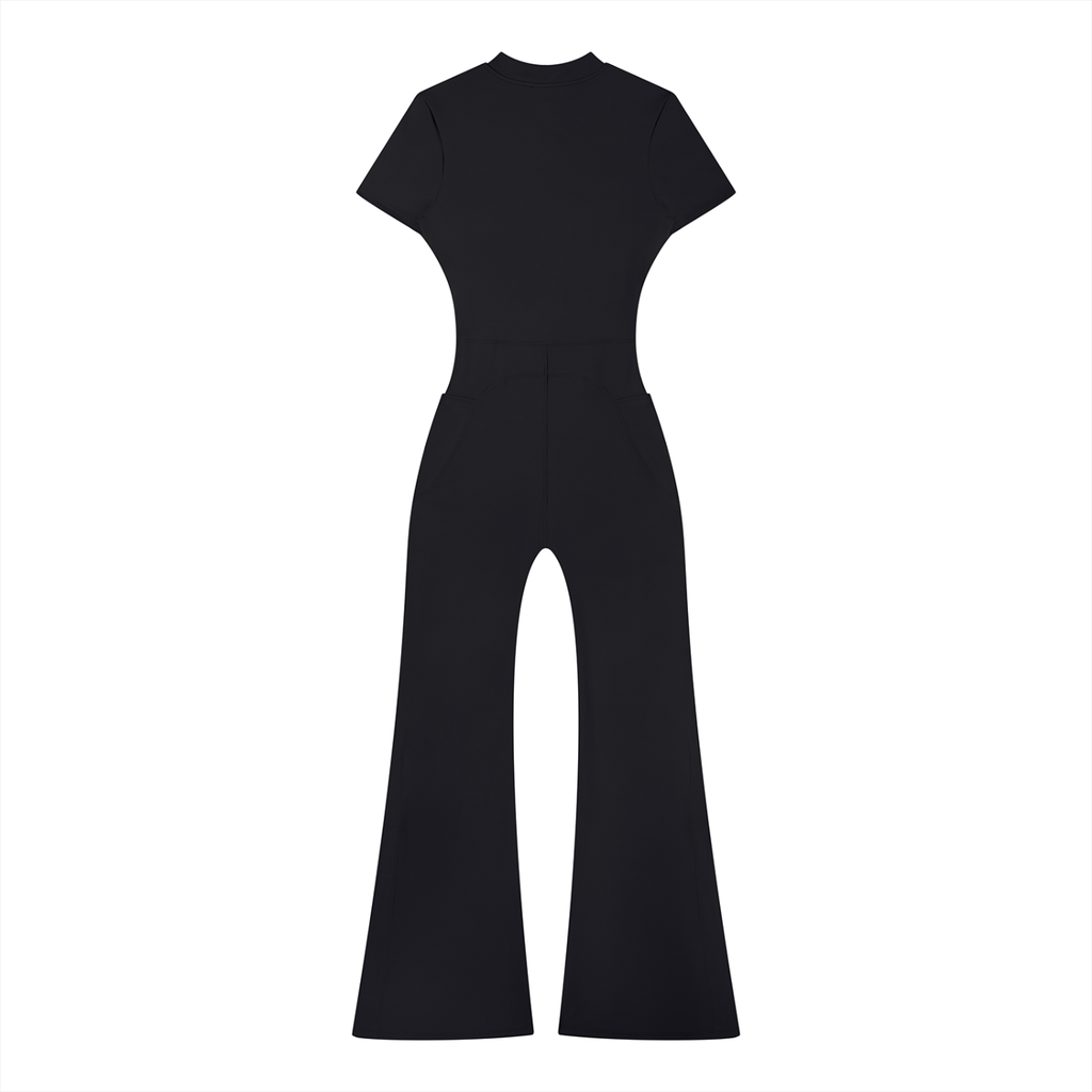 freedom,eagle,patriotic,jumpsuit,flared,quarterzip,modest