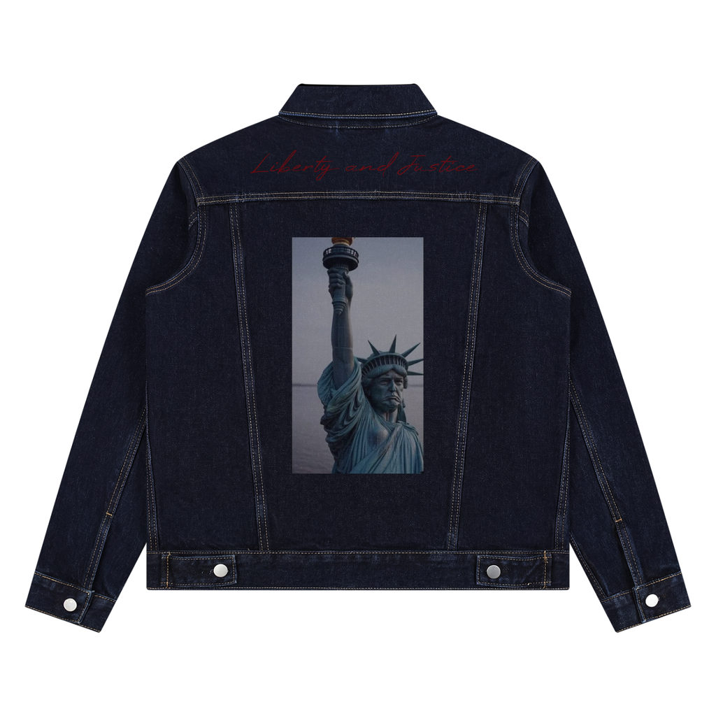 denim,jacket,trump,liberty,patriotic,conservative